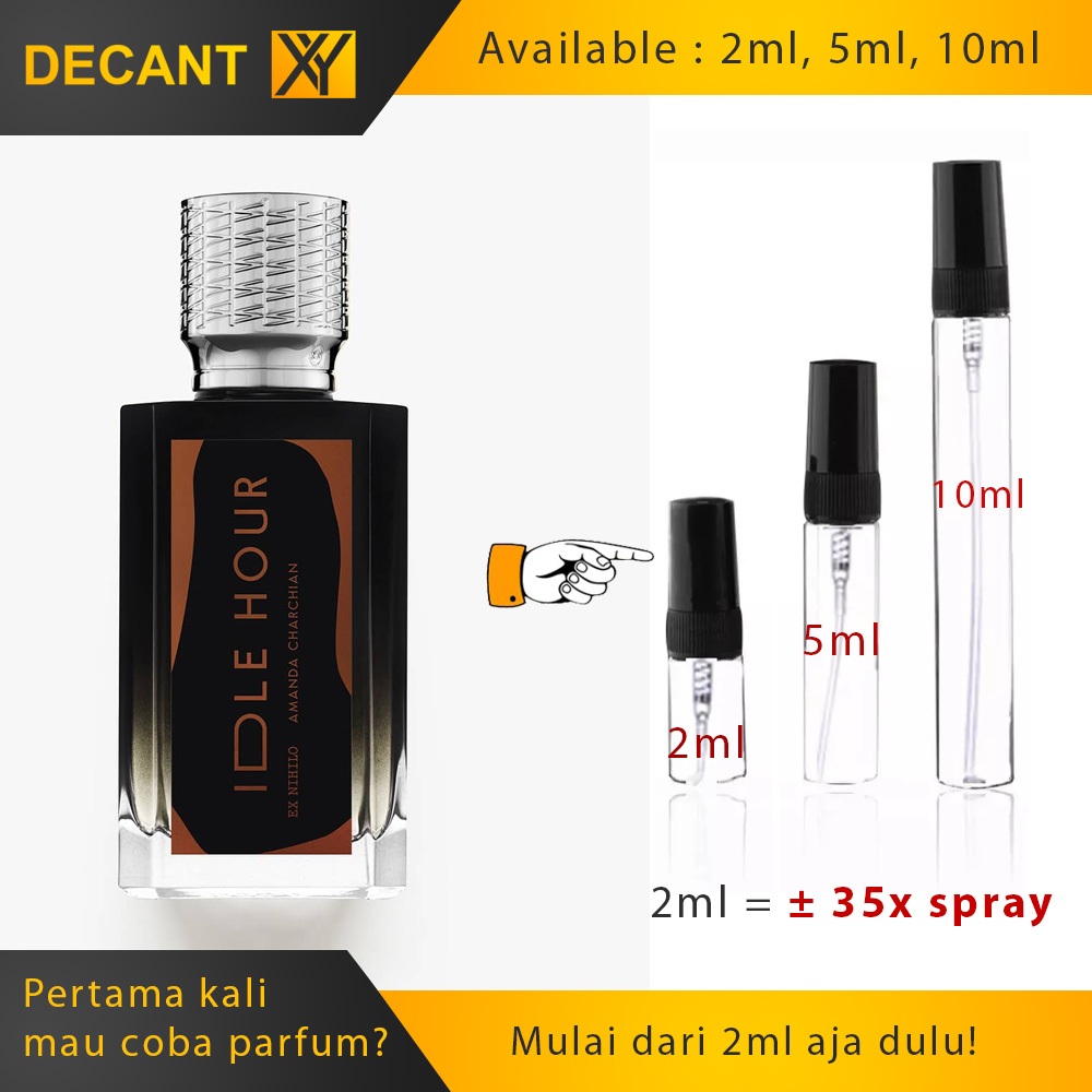 Decant Parfum Ex Nihilo Idle Hour 2ml 5ml 10ml