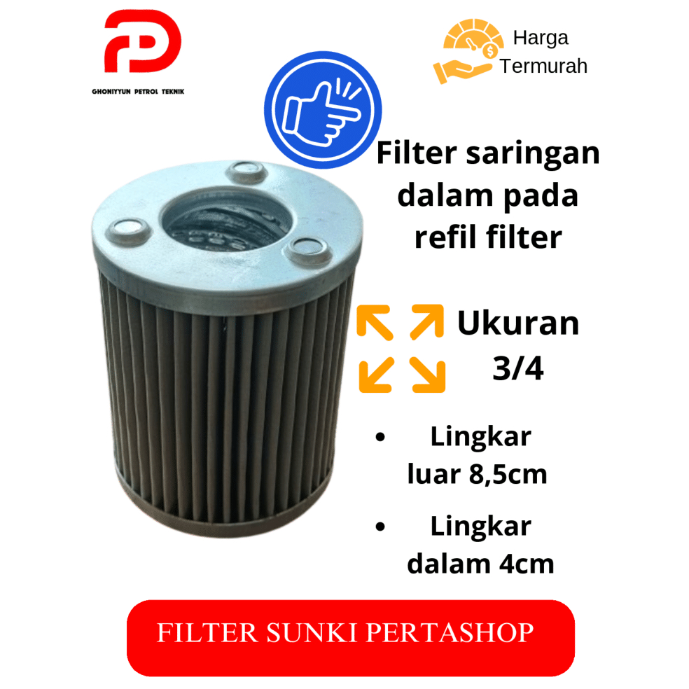 Filter Sunki 3/4 INCH SPBU PERTAMINA