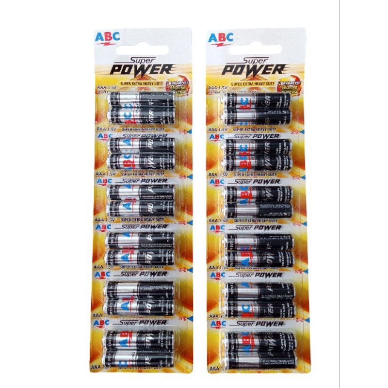 Baterai abc super power AAA 2 Renteng