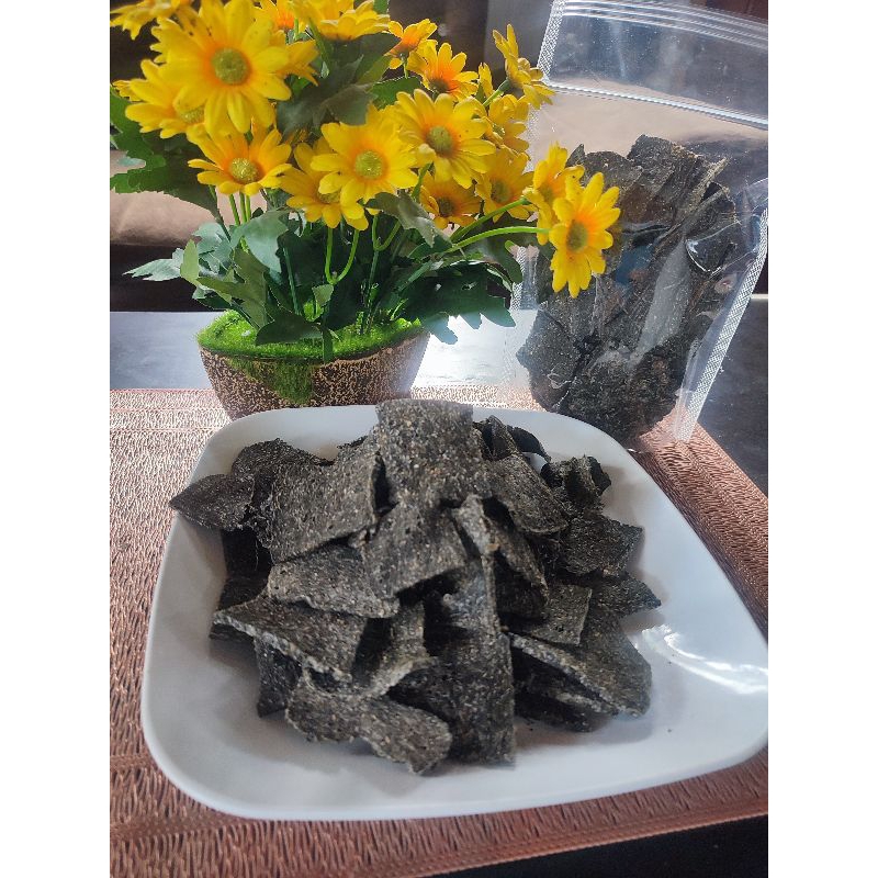 dendeng daun singkong mentah 250 gr