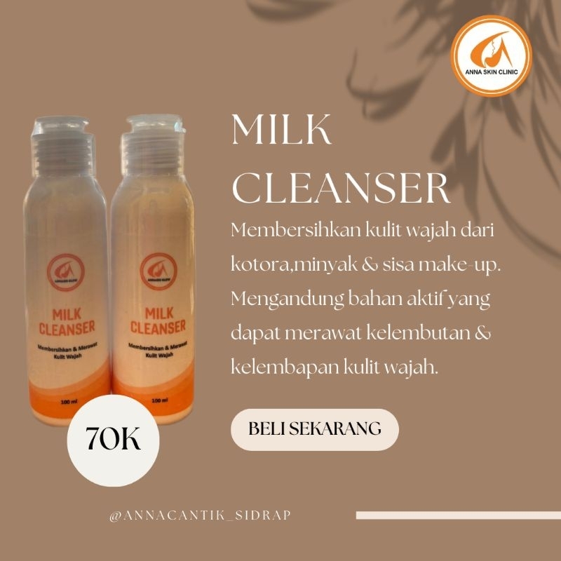 Milk cleanser