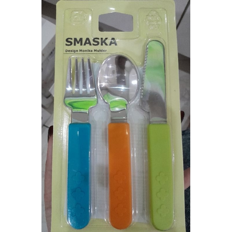 SMASKA SET PERALATAN MAKAN 3 UNIT