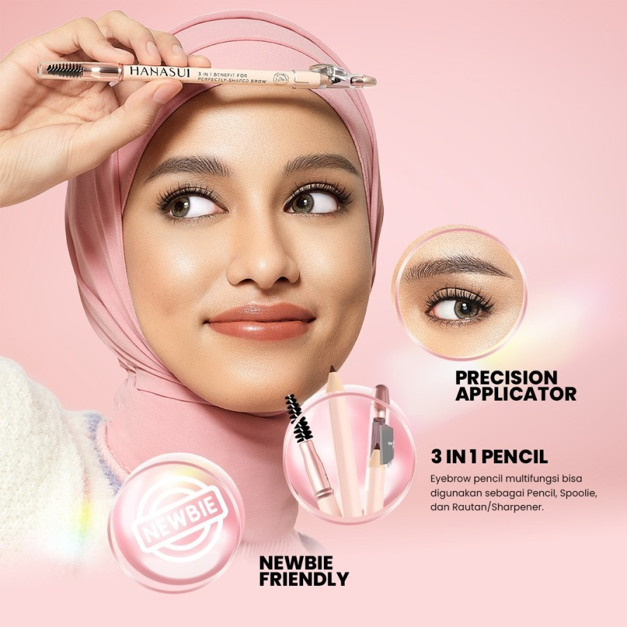 HANASUI EYEBROWTIFUL PENCIL / WATER RESISTANT