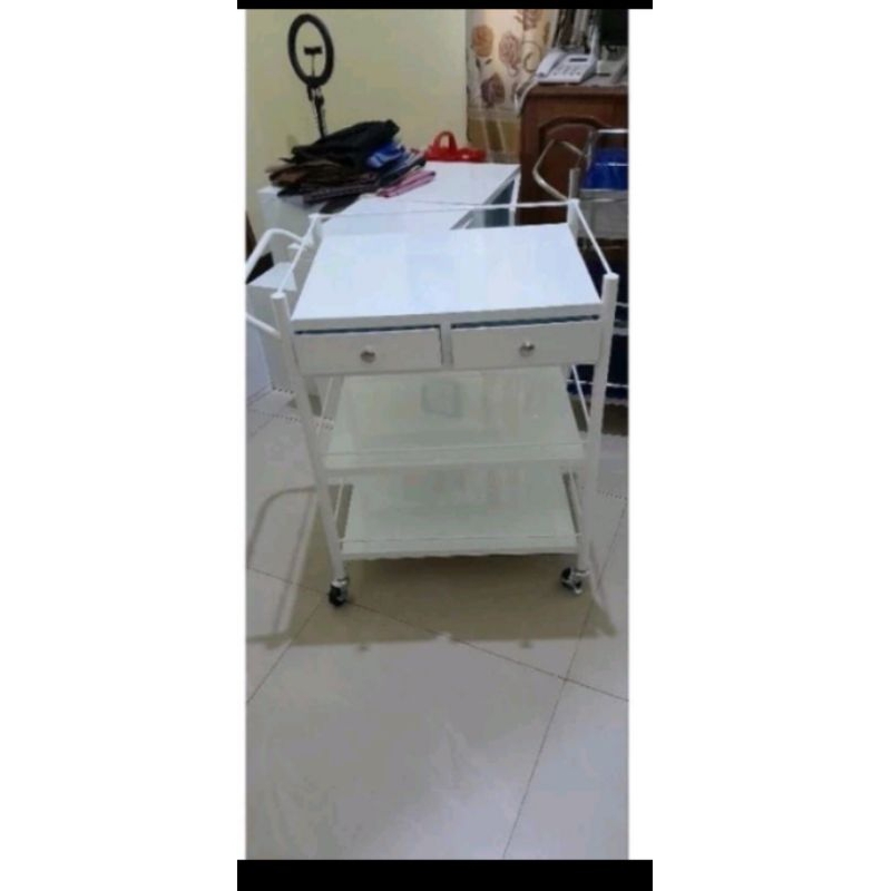 trolley instrumen 3 susun 2 laci pc