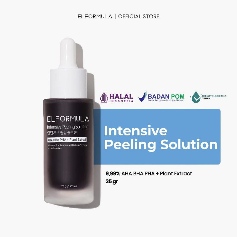 (COD)ELFORMULA INTINSIVE PEELING SOLUTION SERUM EXOFILIASI WAJAH