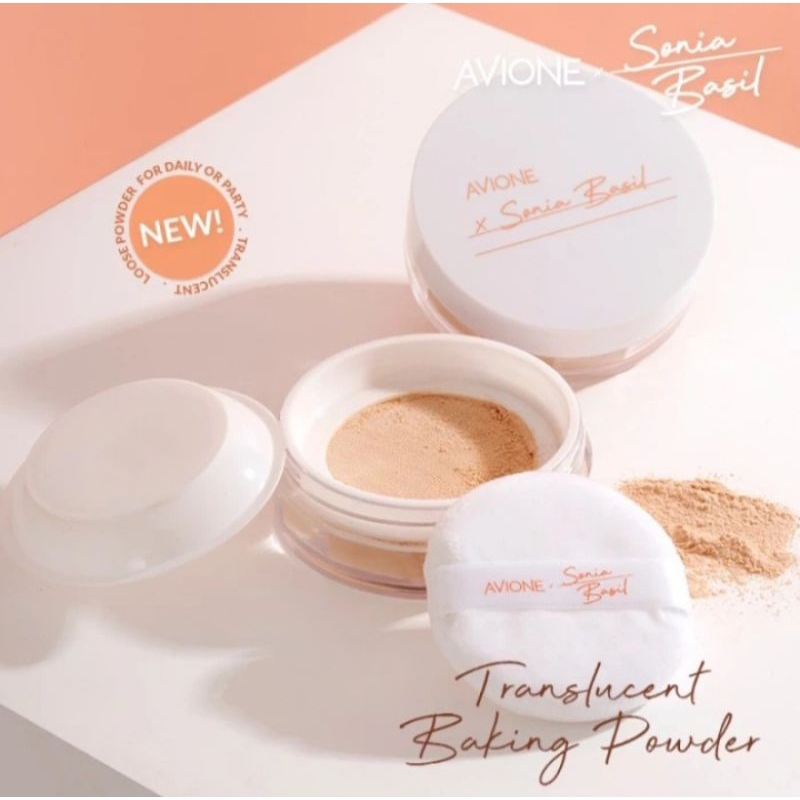 Avione X Sonia Basil Translucent Baking Powder