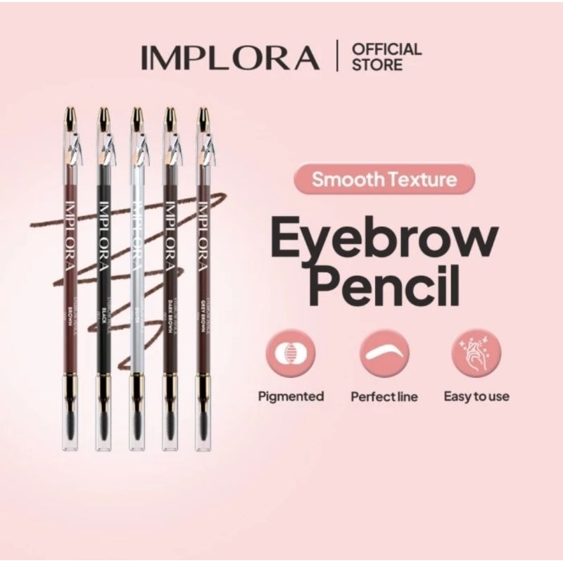 Implora Eyebrow Pencil+Sikat