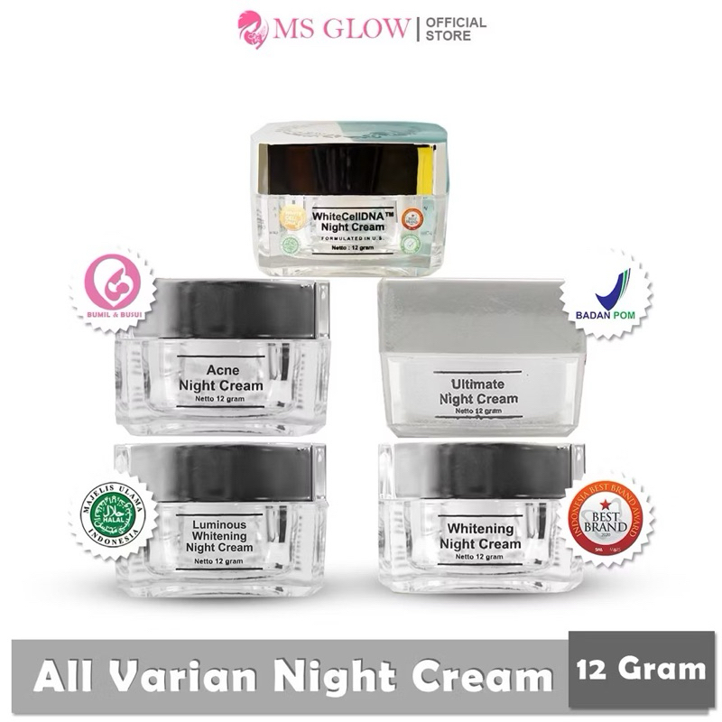 MS Glow-night cream