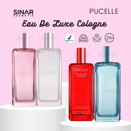 SINAR Pucelle Eau De Luxe Cologne 100ml (Botol Kaca)