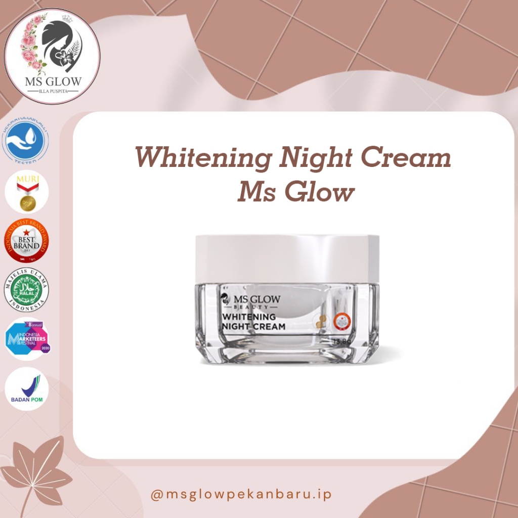 Whitening Night Cream MS Glow