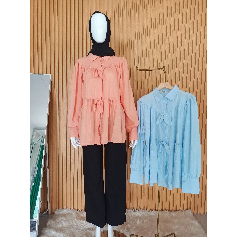 Blouse kerja pita