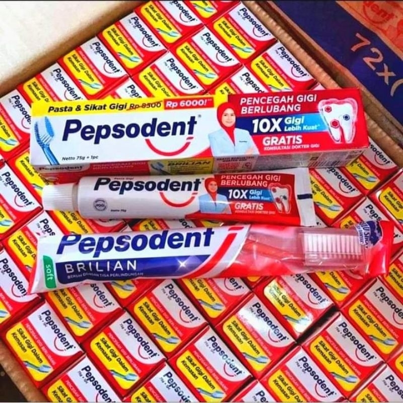 Pepsodent+ sikat gigi