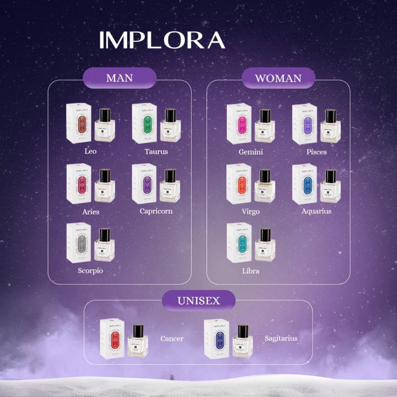 implora parfum zodiak
