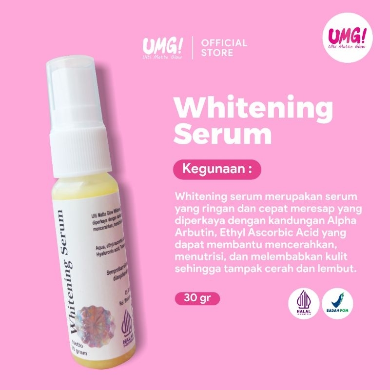 BPOM TCF white serum glowing
