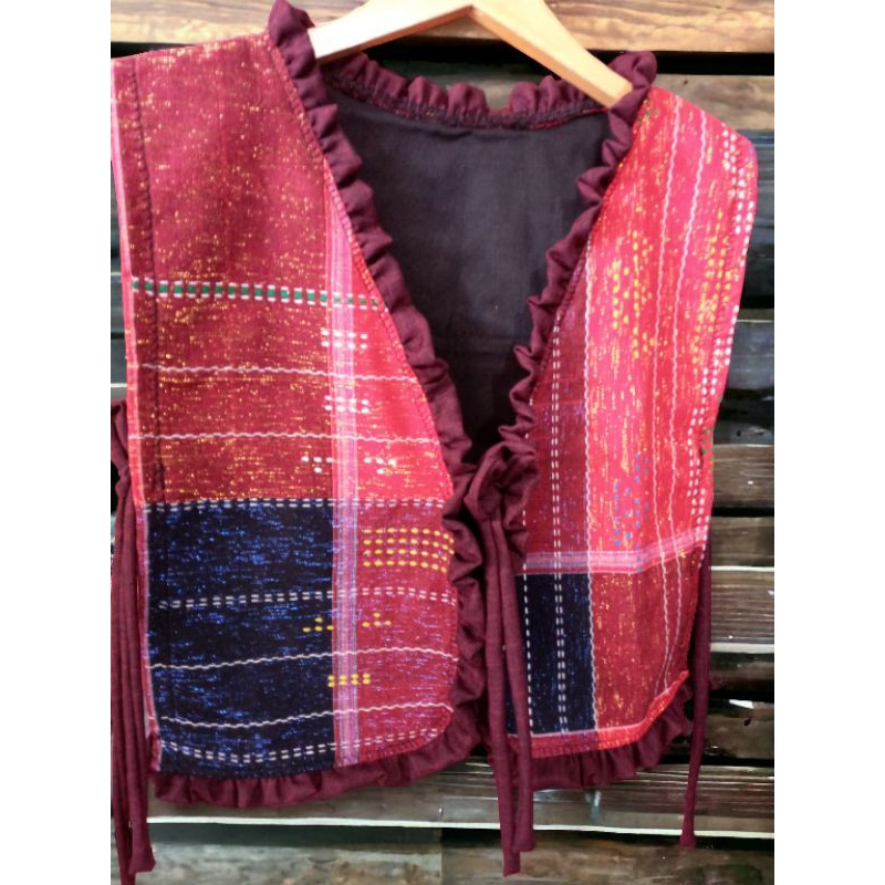 Vest ulos batak