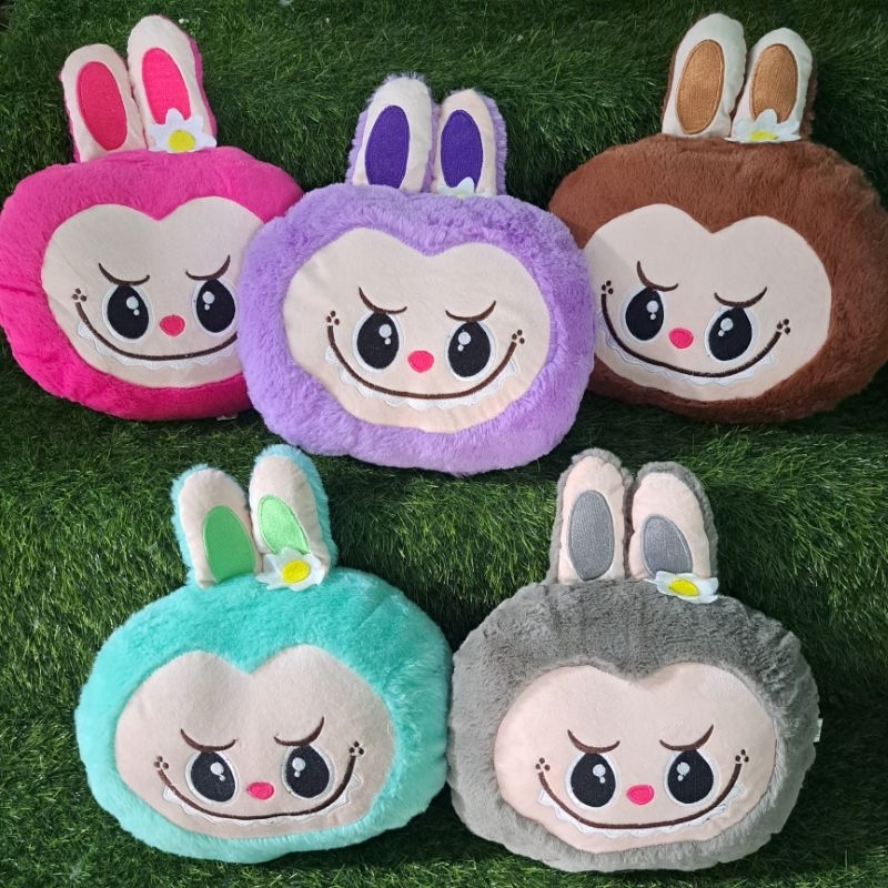 Boneka Kepala Labubu Macaron