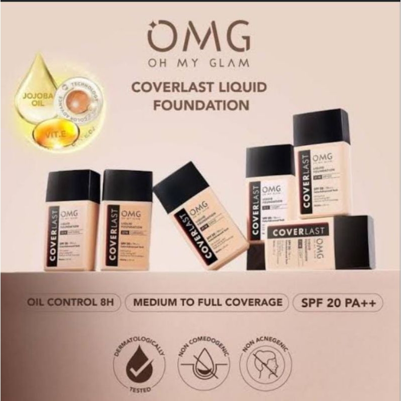 OMG Coverlast Liquid Foundation