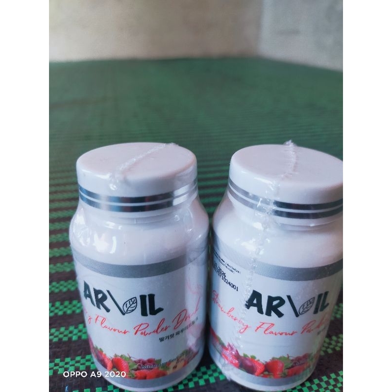 2 botol arvil serbuk collagen