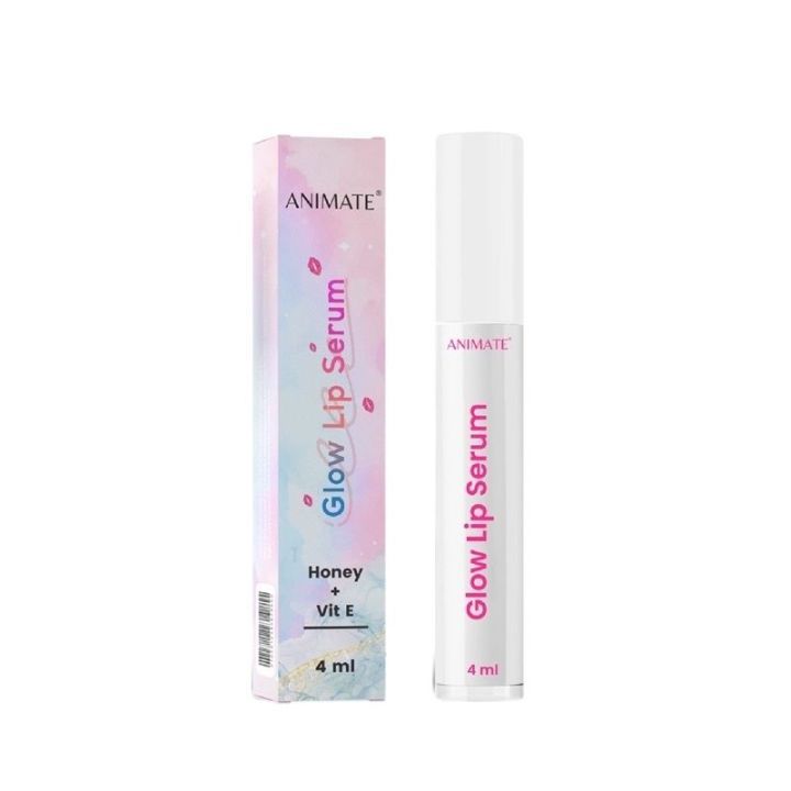 ANIMATE Glow Lip Serum Honey+Vit E 4ml