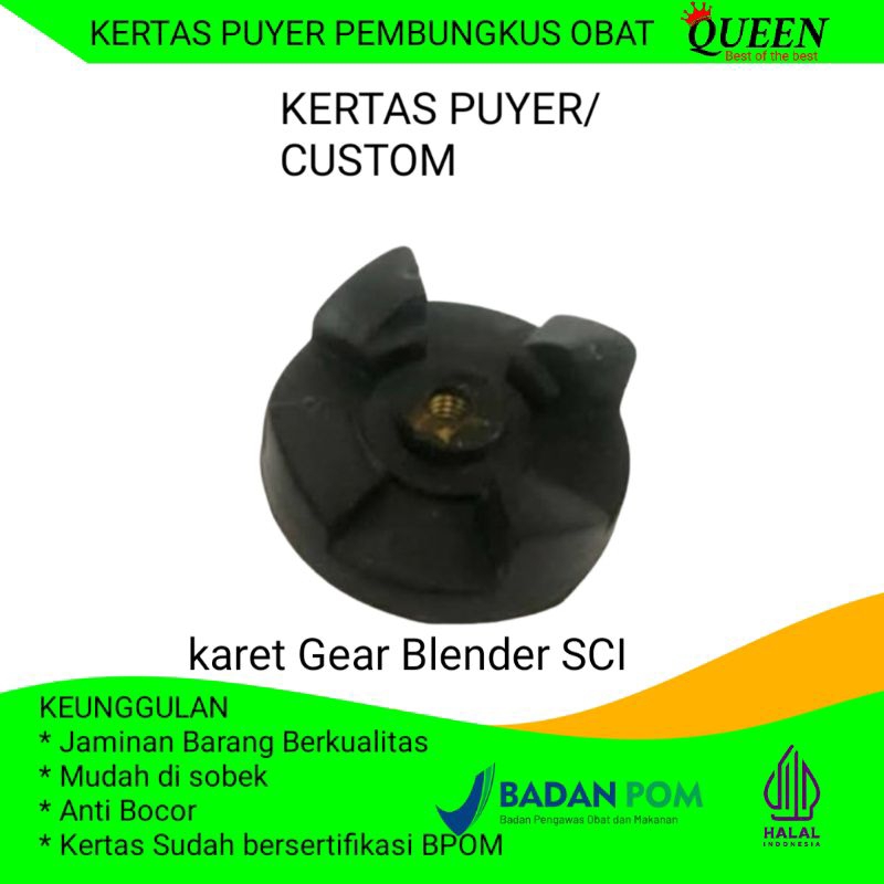 Rubber Gear Pisau
