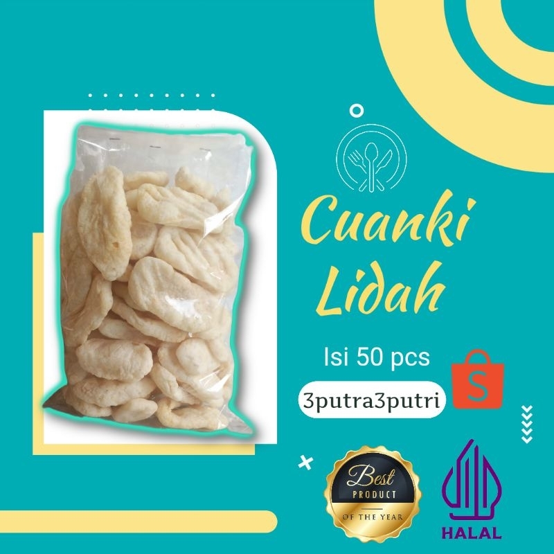 Cuanki Lidah isi 50 Pcs