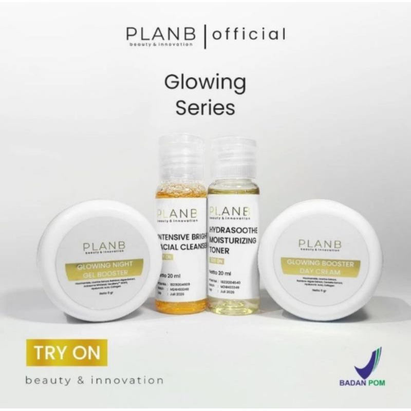 PLAN.B - PAKET TRY ON BASIC, GLOWING, ACNE SERIES