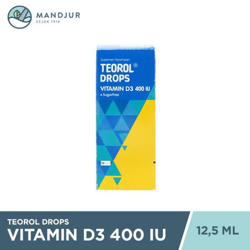 Teorol/L-vit vitamin D Drop 400 IU
