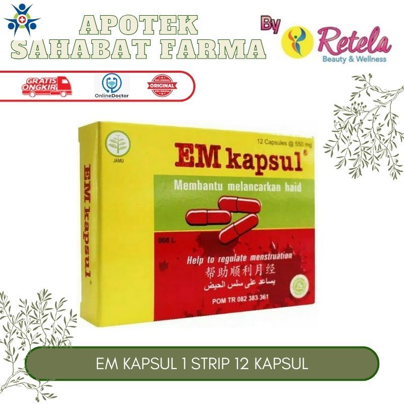 EM KAPSUL 1 STRIP 12 KAPSUL