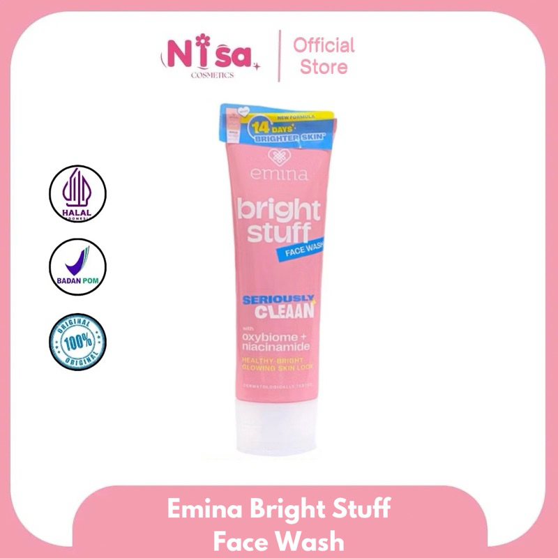 ❤️NC❤️Emina Bright Stuff Face Wash 50ml