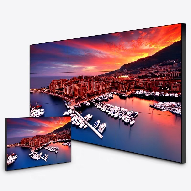 Lcd video wall 55 inch bezel 3.5mm