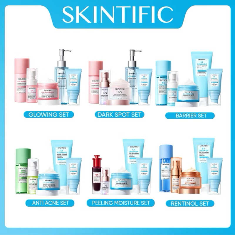 Paket Kecantikan SKINTIFIC Full Set