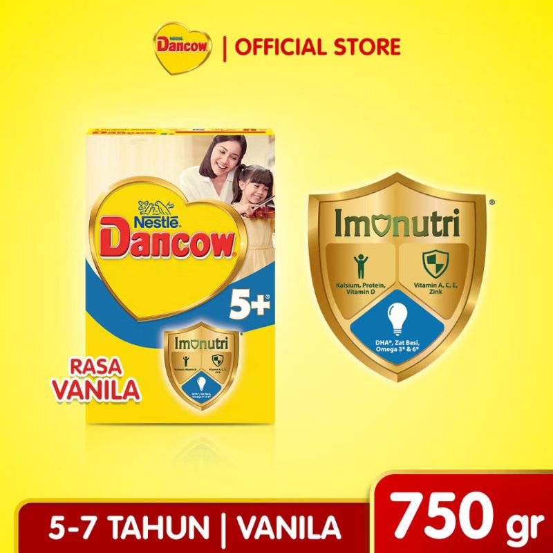 Dancow 5+ Vanila 750gr