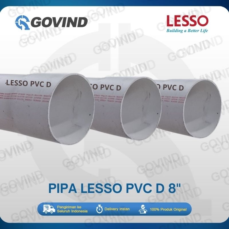 Pipa PVC D 8” LESSO