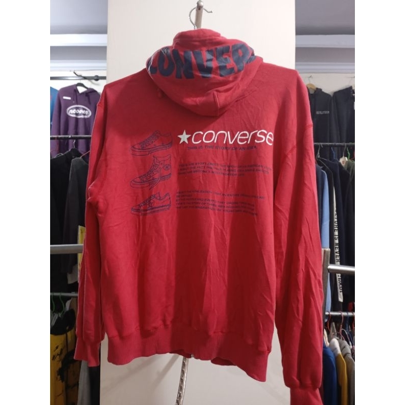 Hodie second branded Converse merah