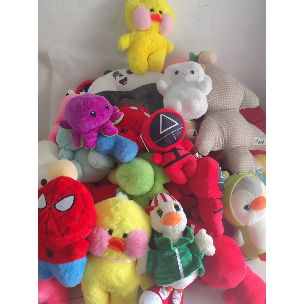 BONEKA HADIAH CLAW MACHINE BEBAS PILIH