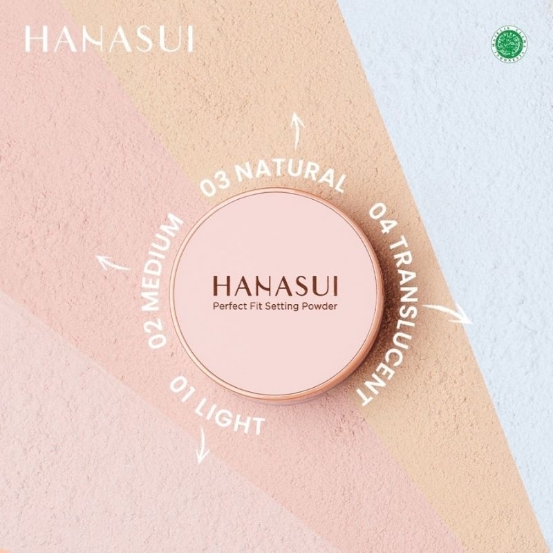 Hanasui perfect fit setting powder