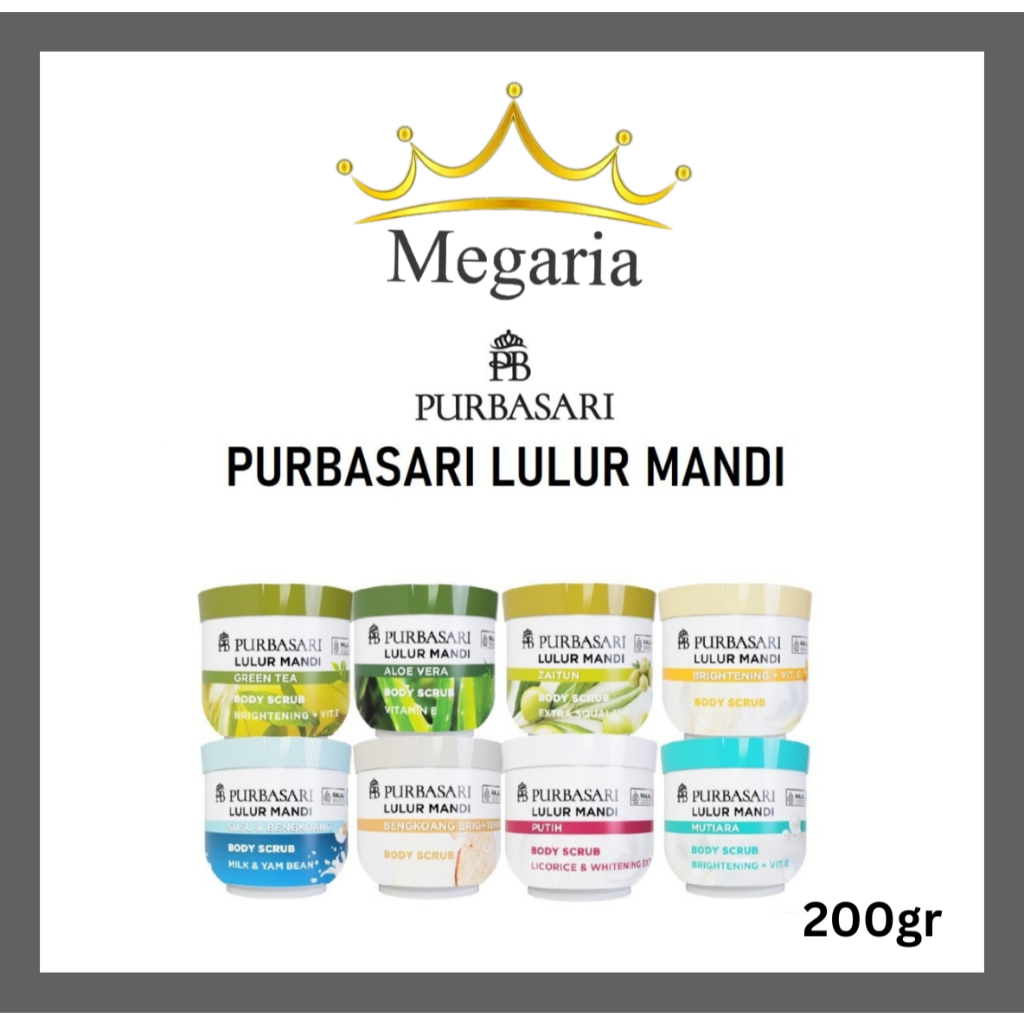 Purbasari Lulur Mandi 200Gr