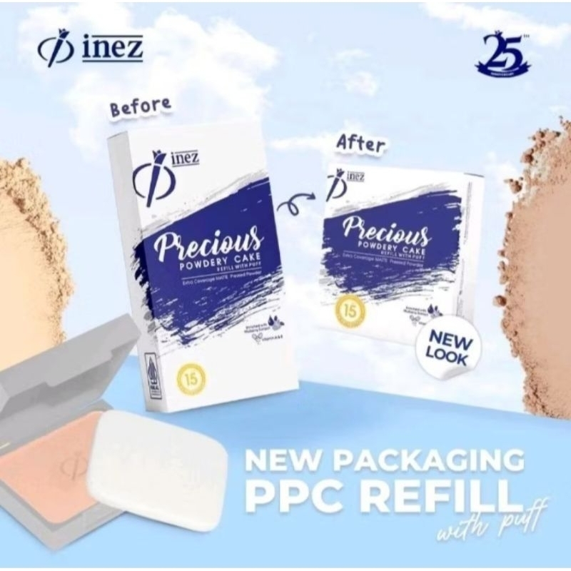 INEZ Precious Powdery Cake Refill | Inez Refil PPC
