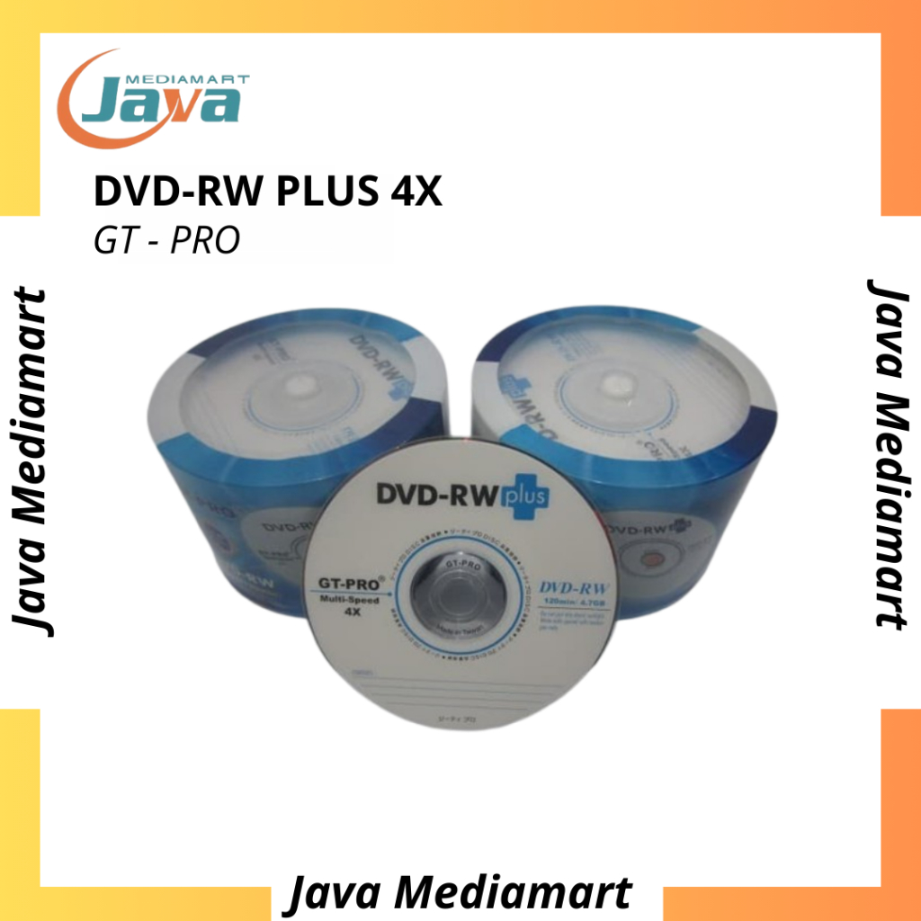 GT-PRO - DVD-RW PLUS 4X (50pcs)