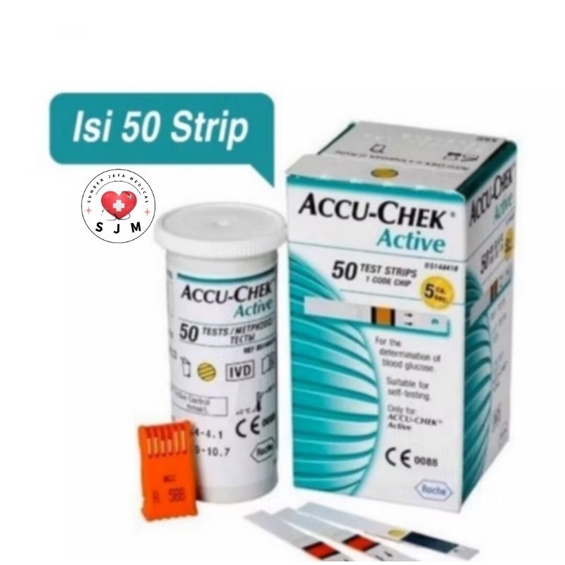 Accu Check Active Strip 50s
