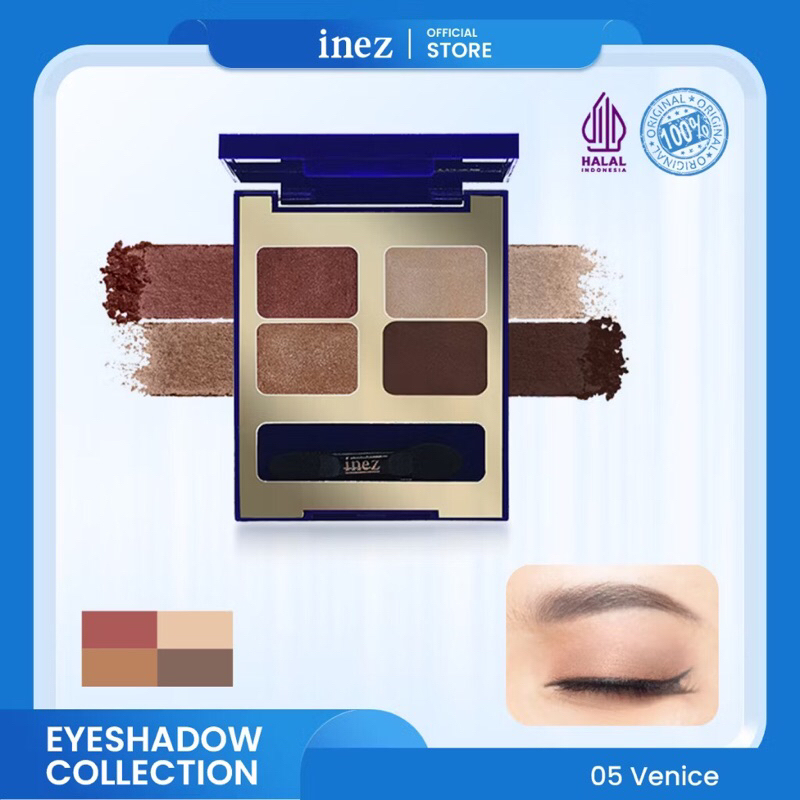Inez Color Contour Plus Eye Shadow Collection