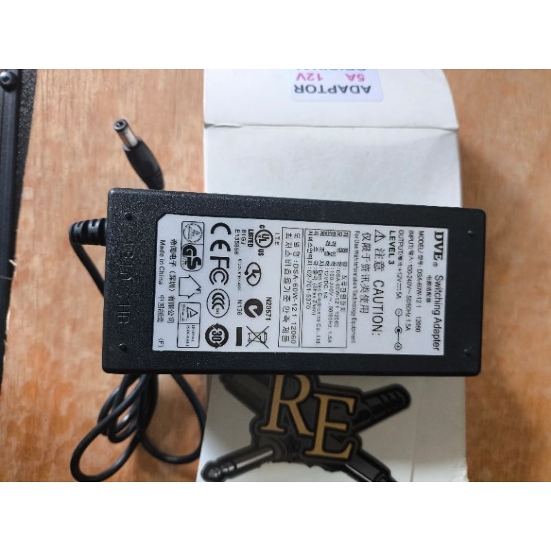 Adaptor 5a 12v original dve
