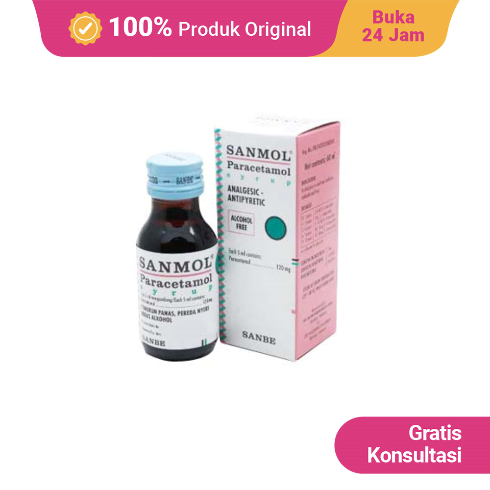 Sanmol Sirup 60 ml