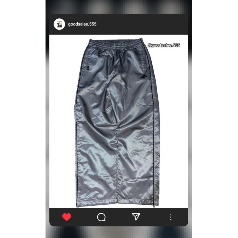 Trackpants adidas silver