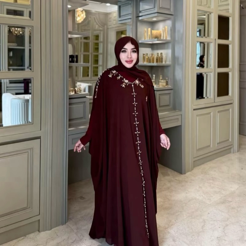 SS0070 SHELLASAUKIA KAFTAN SET INNER SETHIJAB