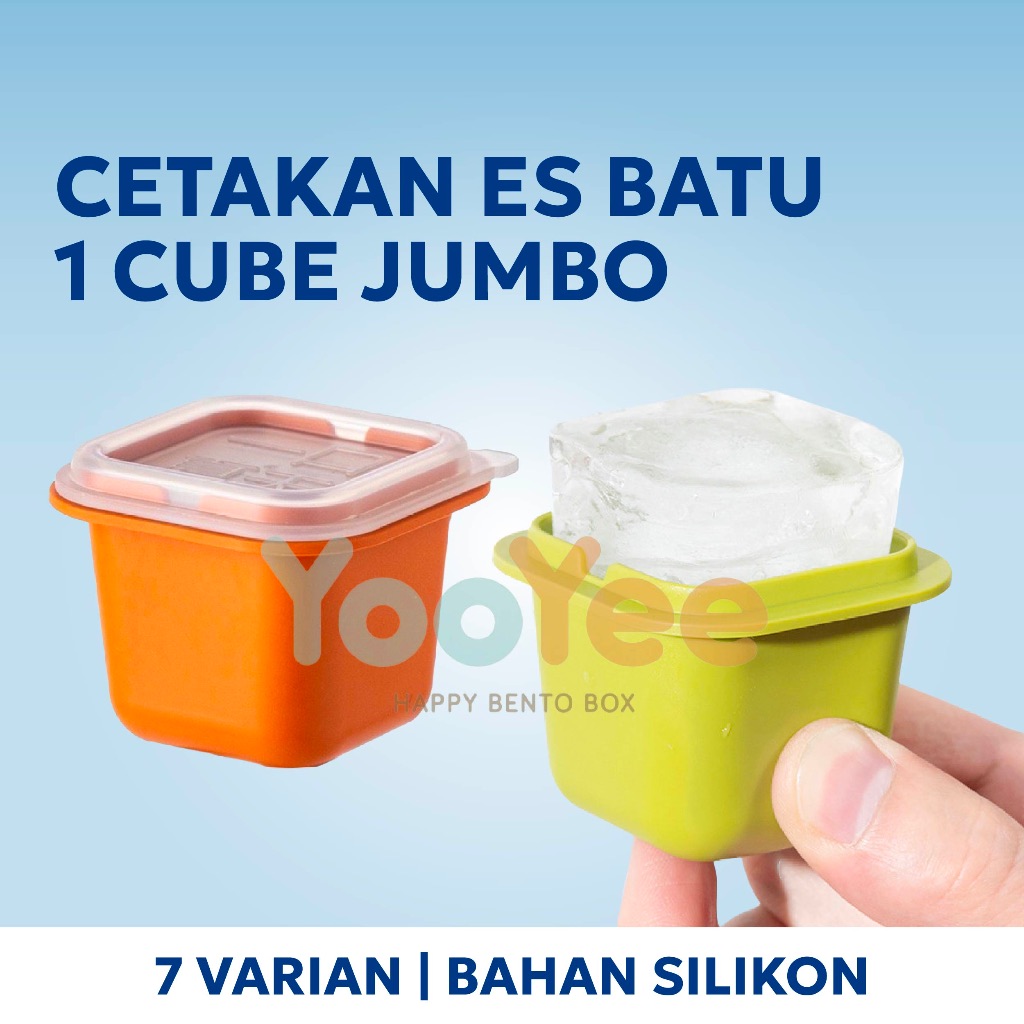 Cetakan Es Batu 1 Cube Jumbo