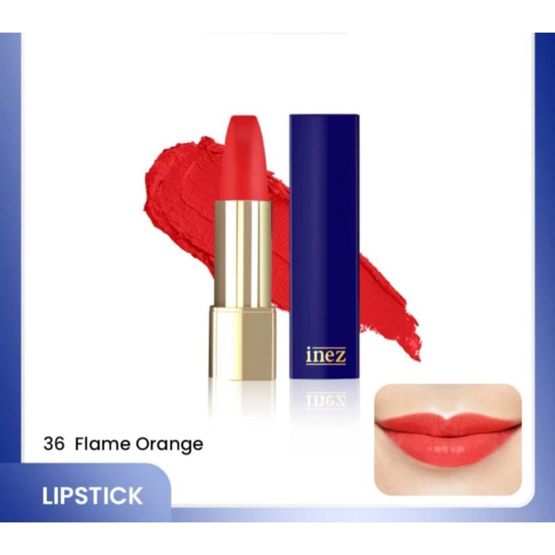 Inez Contour Plus Lipstick-36 Flame orange