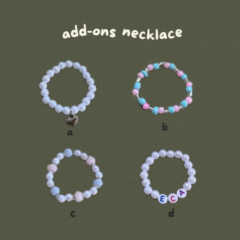 moru doll add-ons necklace