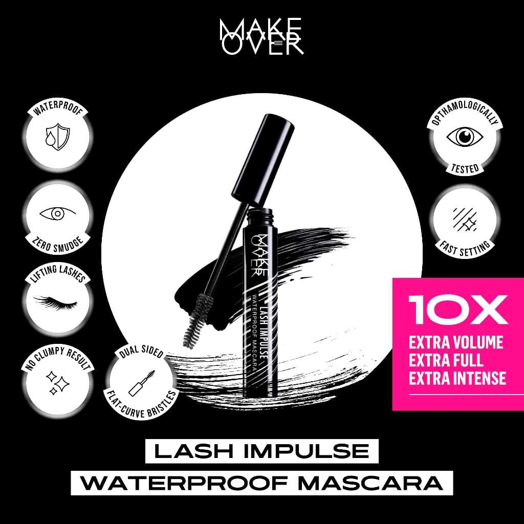 Make Over Lash Impulse Waterproof Mascara 9 ml