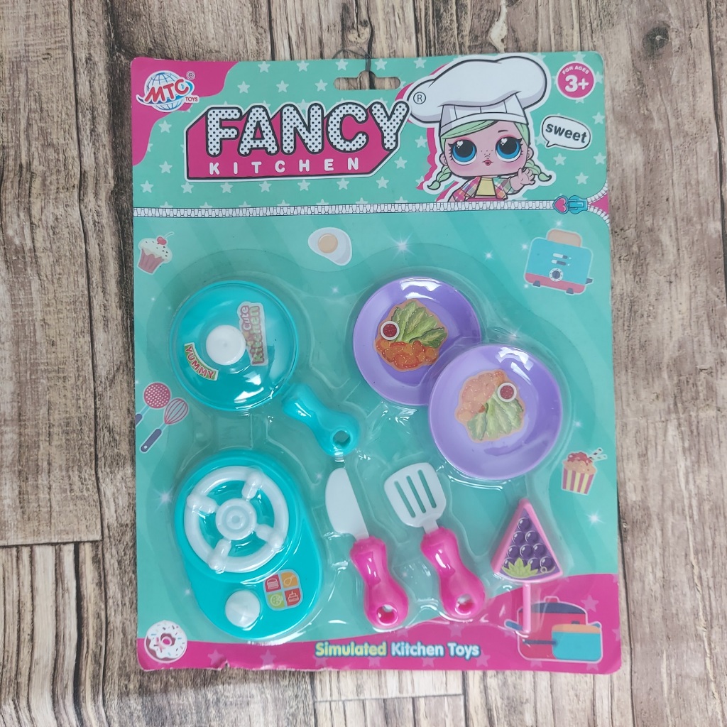 Mainan anak peralatan masak